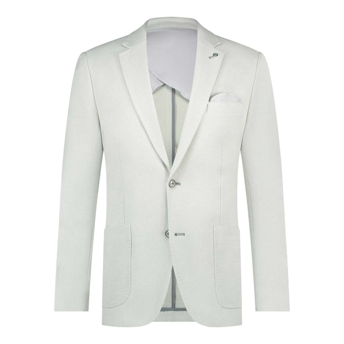 Blue Industry Waffle Blazer Grey (M11)