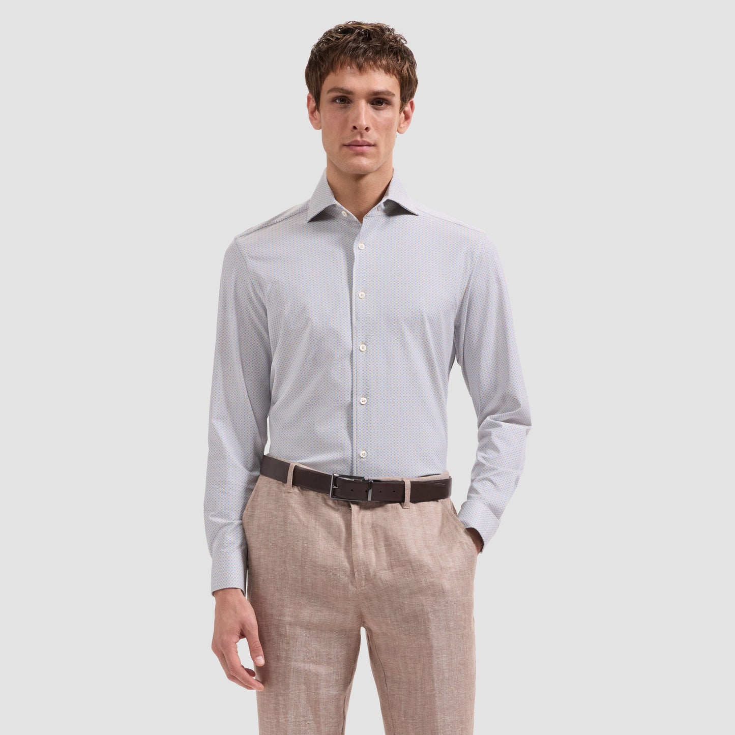 Bugatchi Ooohcotton Devon Long Sleeve Shirt