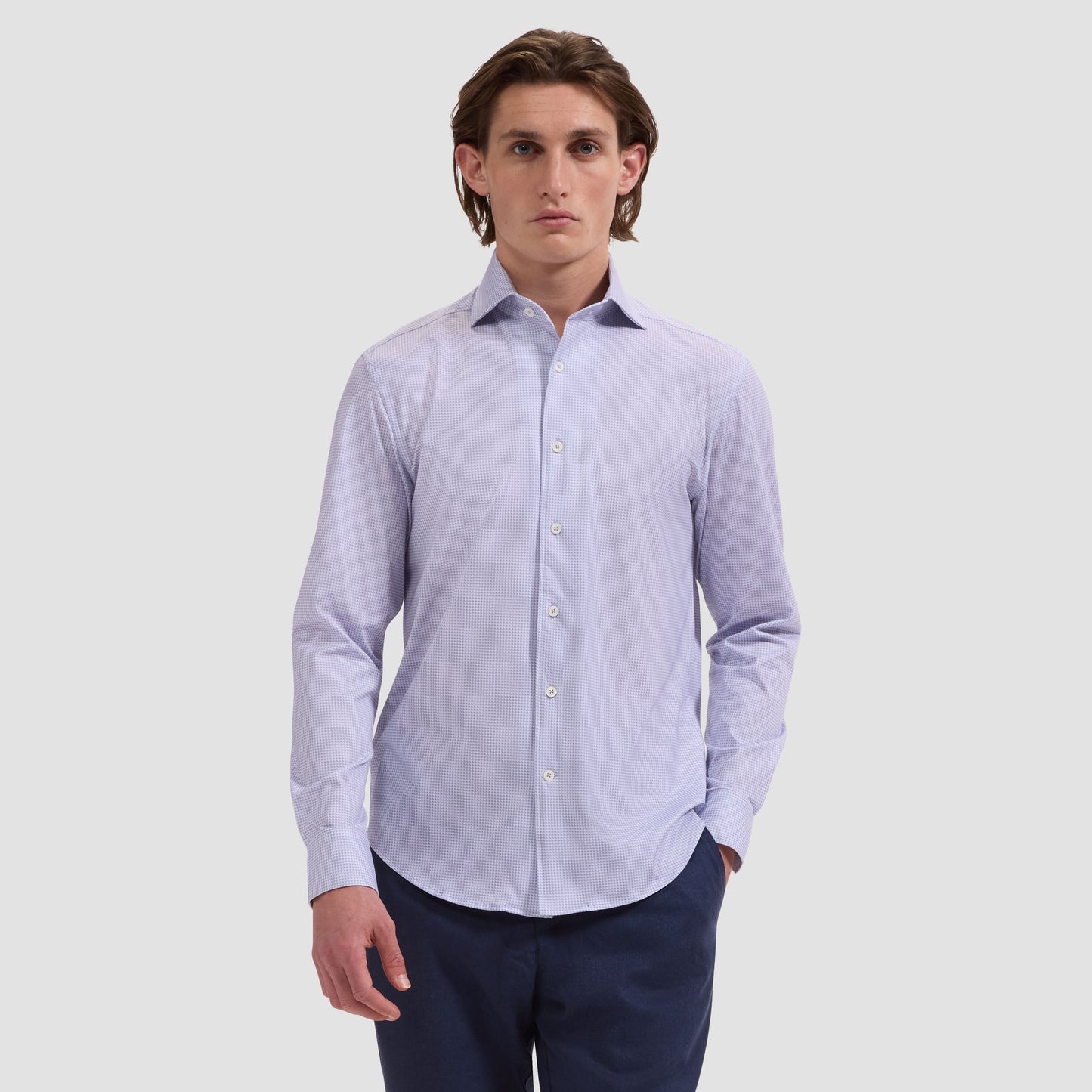 Bugatchi Ooohcotton Devon Long Sleeve Shirt
