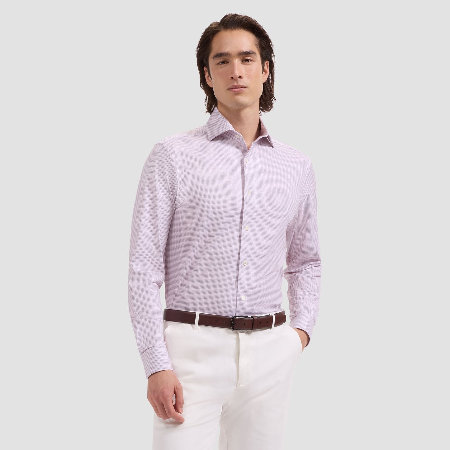 Bugatchi Ooohcotton Devon Long Sleeve Shirt