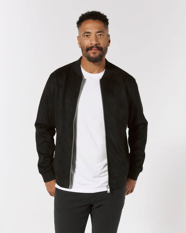 7 Diamonds Men's Evolution Suede Bomber