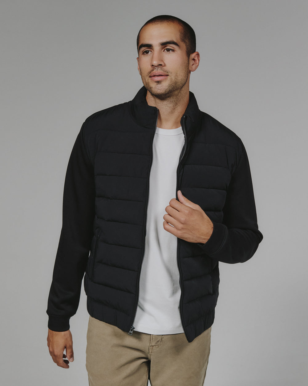 7 Diamonds Men's Rev Puffer Full Zip