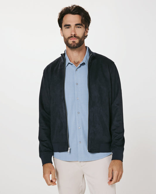 7 Diamonds Men's Dylan Suede Jacket