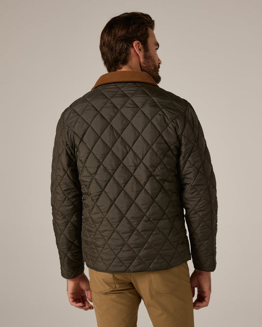 7 Diamonds Men's Rushmore Quilted Jacket