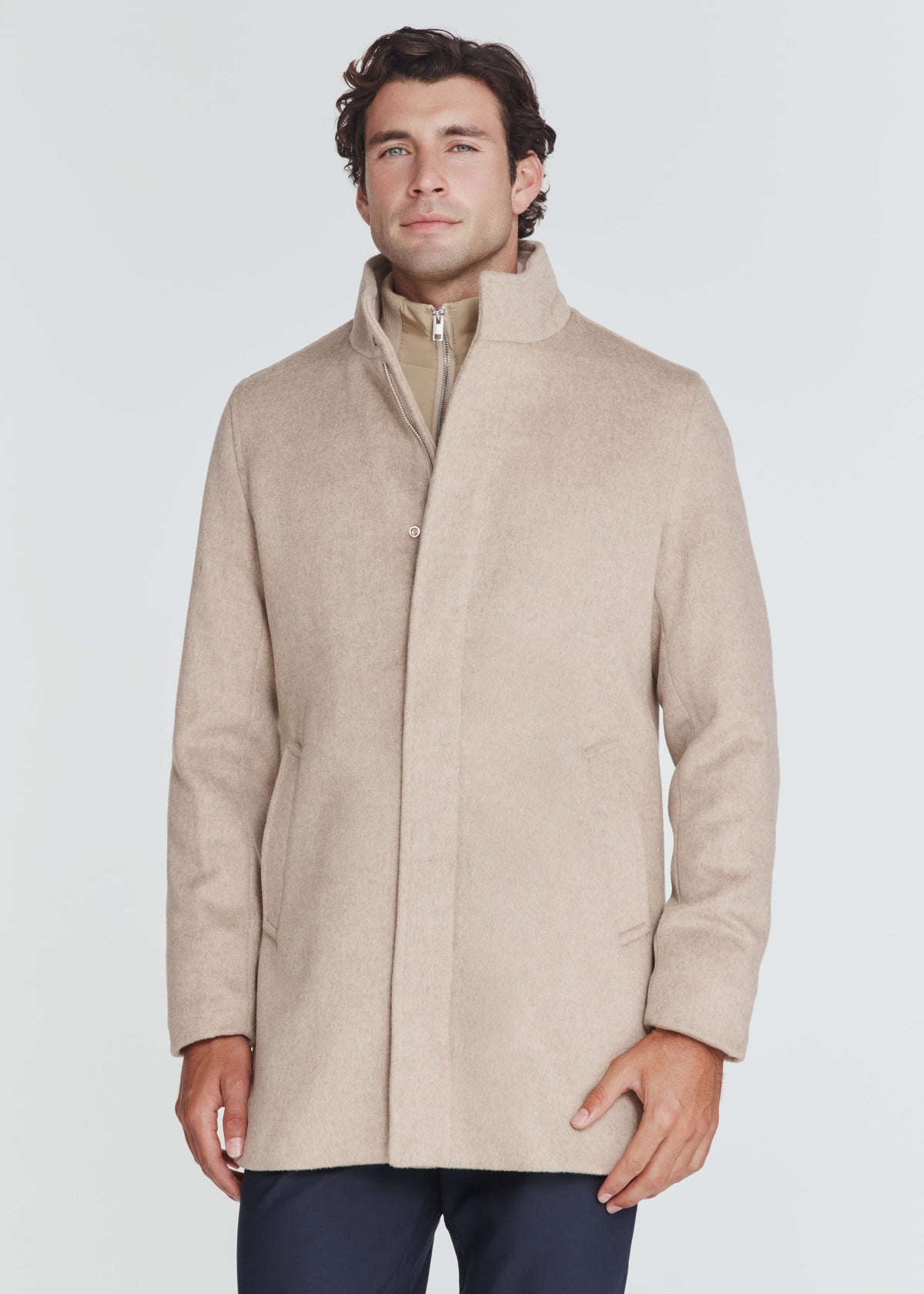 7 Diamonds Men's The Barrett Wool Coat
