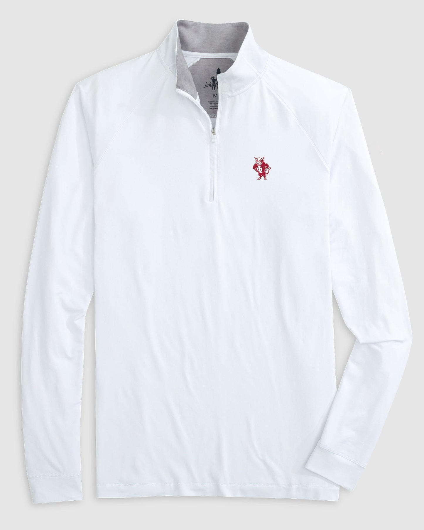 Johnnie-O Indiana Freeborne Performance 1/4 Zip - Vault Logo
