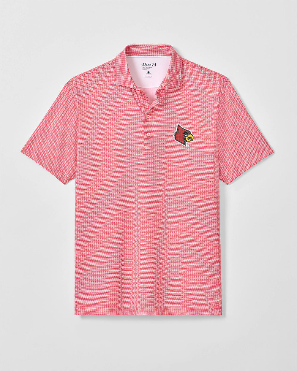 Johhnie-O Crosslink Printed Performance Jersey Polo - Louisville