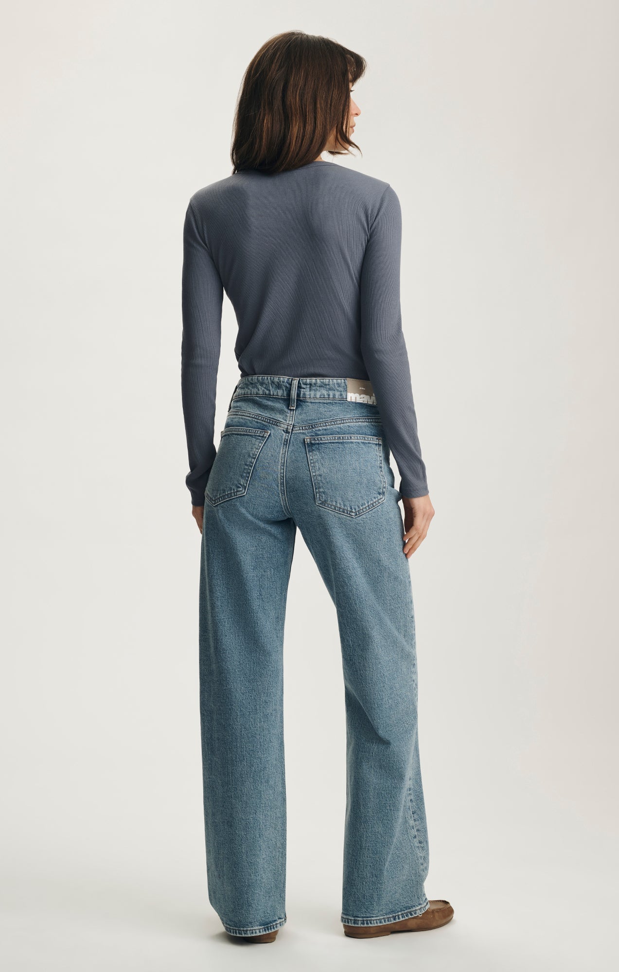 Mavi Women's Taylor High Rise Straight Leg Jean 30"
