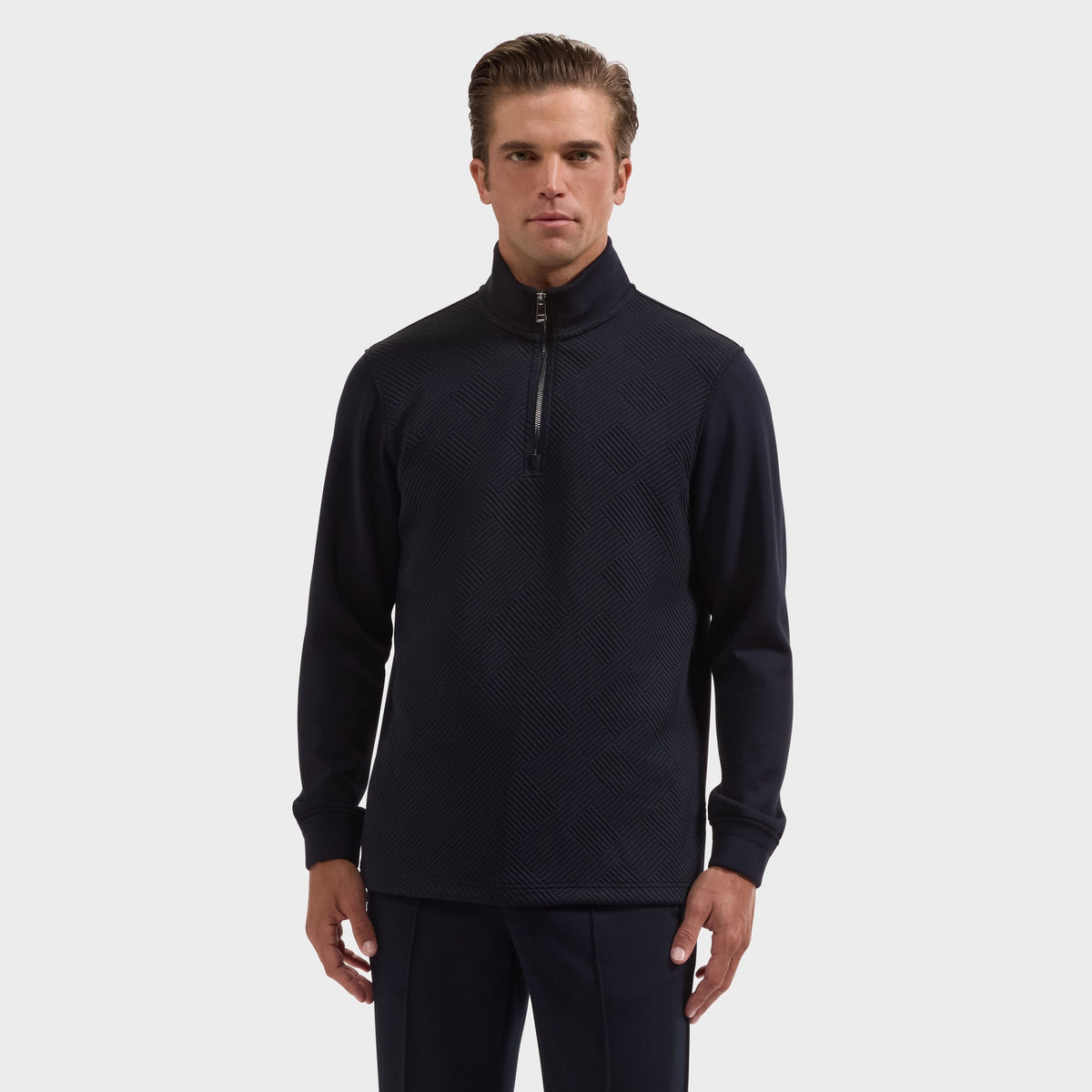 Bugatchi Soft Touch 1/4 Zip Knit