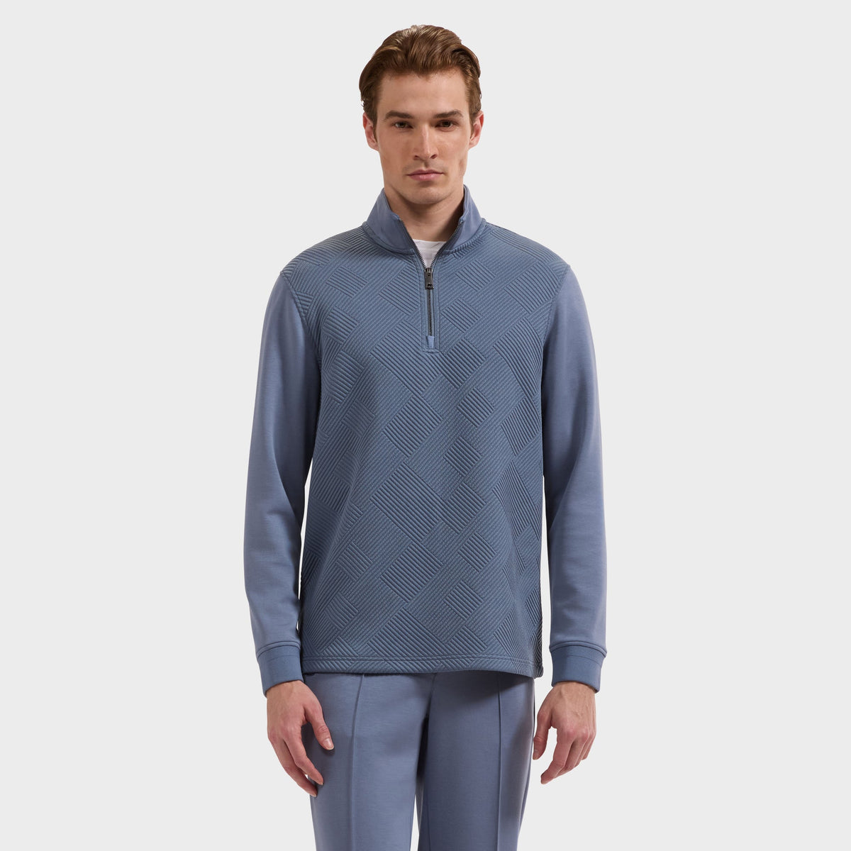 Bugatchi Soft Touch 1/4 Zip Knit