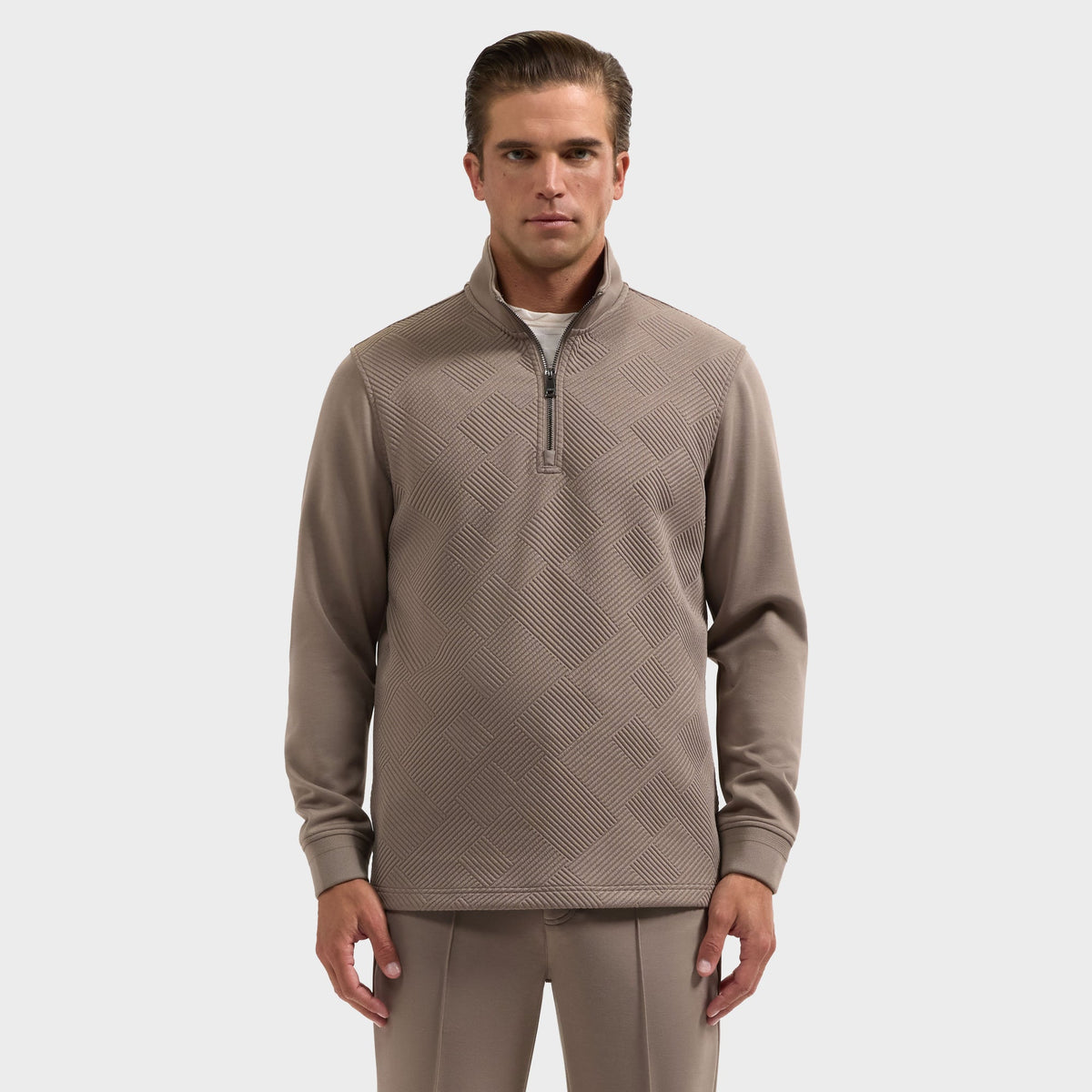 Bugatchi Soft Touch 1/4 Zip Knit