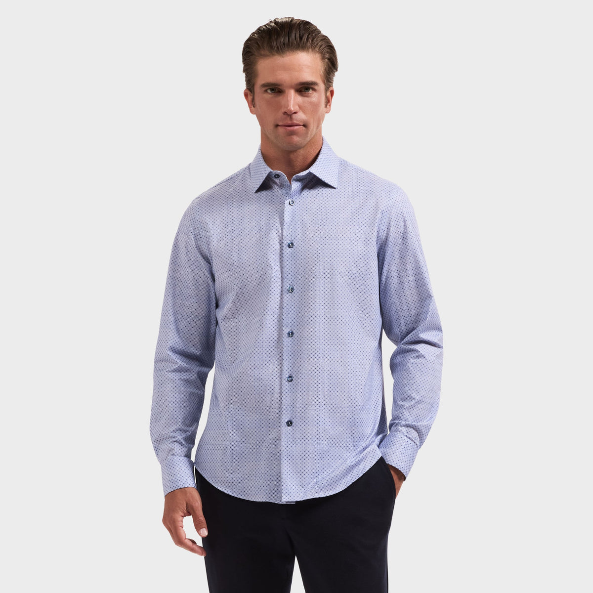 Bugatchi James OoohCotton Long Sleeve Shirt