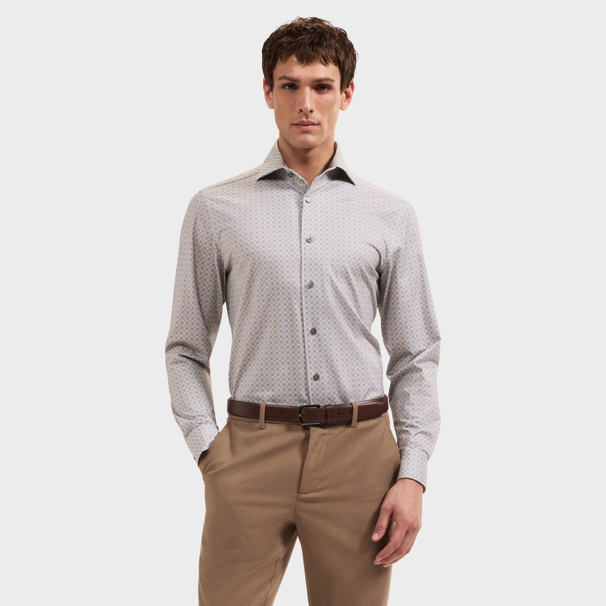 Bugatchi OoohCotton Devon Long Sleeve Shirt