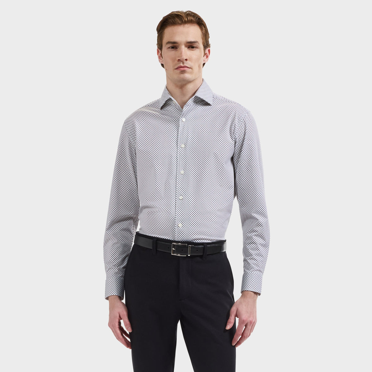 Bugatchi OoohCotton Devon Long Sleeve Shirt