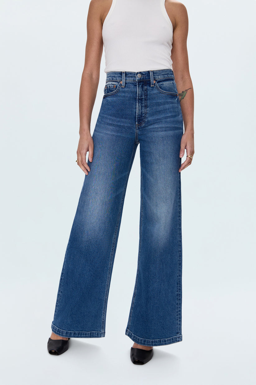 Pistola Lana High Rise Ultra Wide Leg Jean - Soho