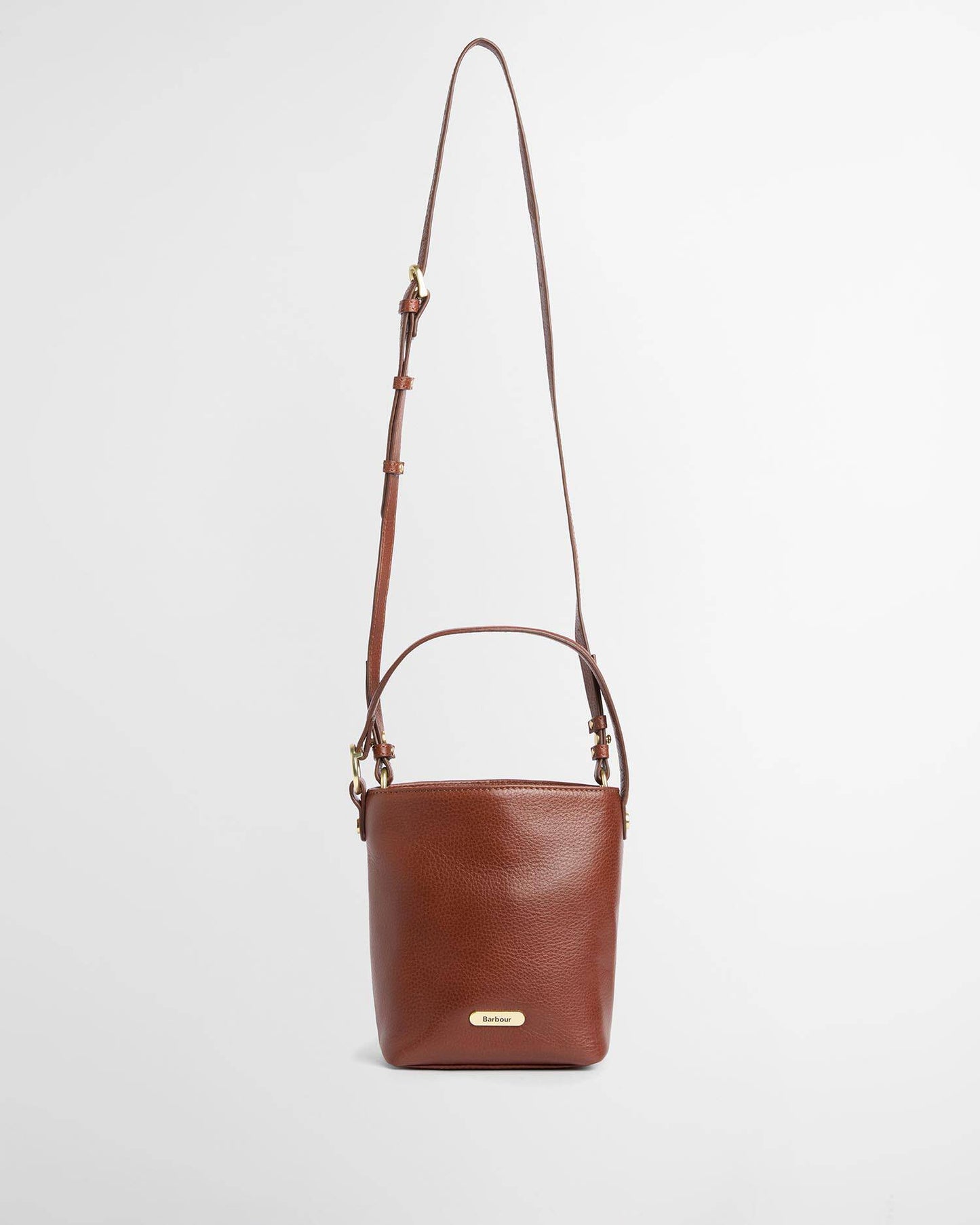 Barbour Women's Cedar Mini Leather Bucket Bag