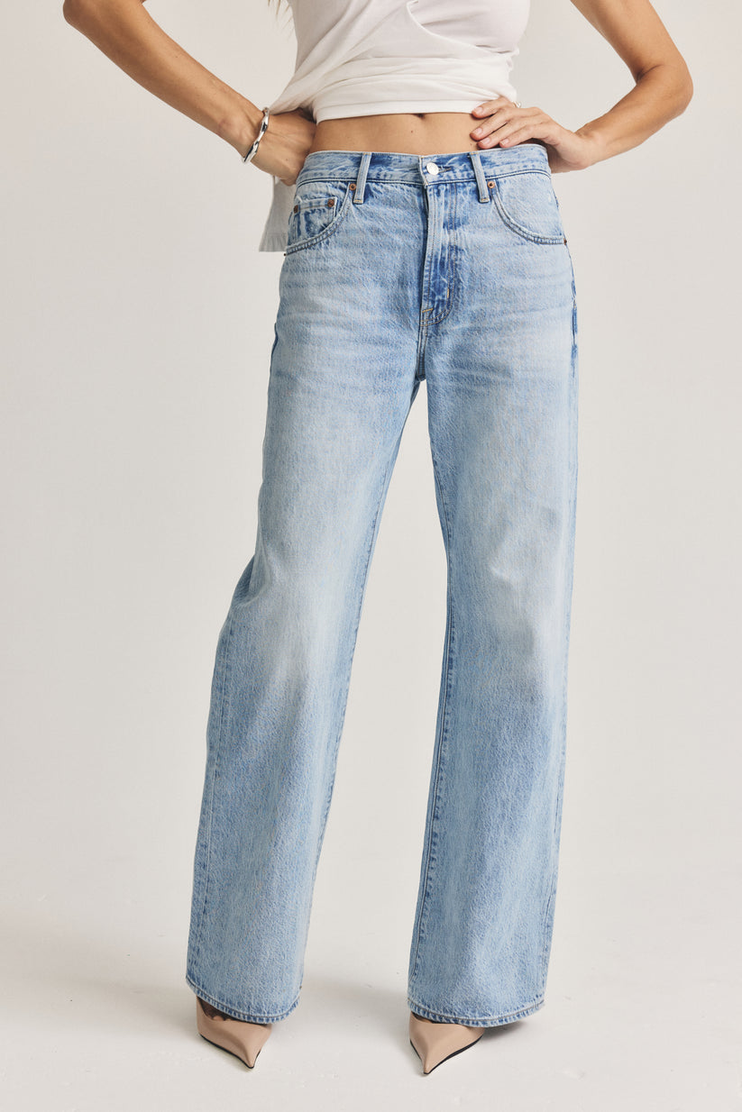 Pistola Larsen Relaxed Flare Jean - Mellow