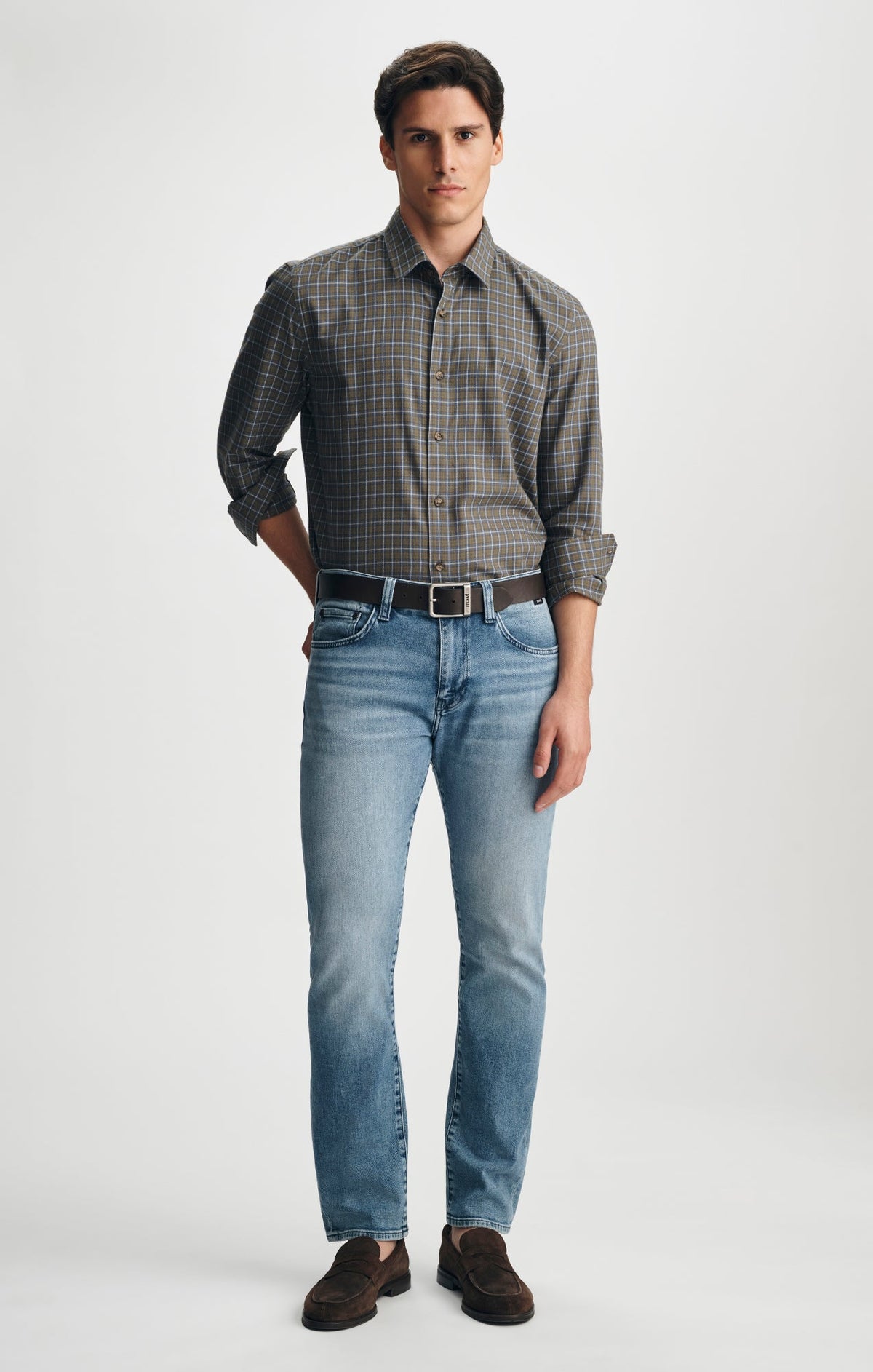 Mavi Men's Marcus Slim Straight Jeans