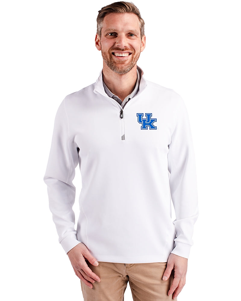 Cutter & Buck Traverse Stretch Eco Quarter Zip Pullover