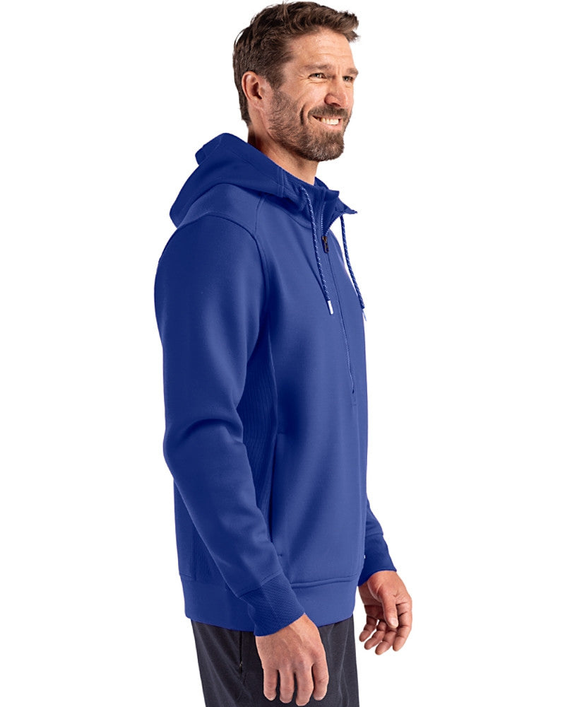 Cutter & Buck Roam Eco Half Zip Hooded Pullover