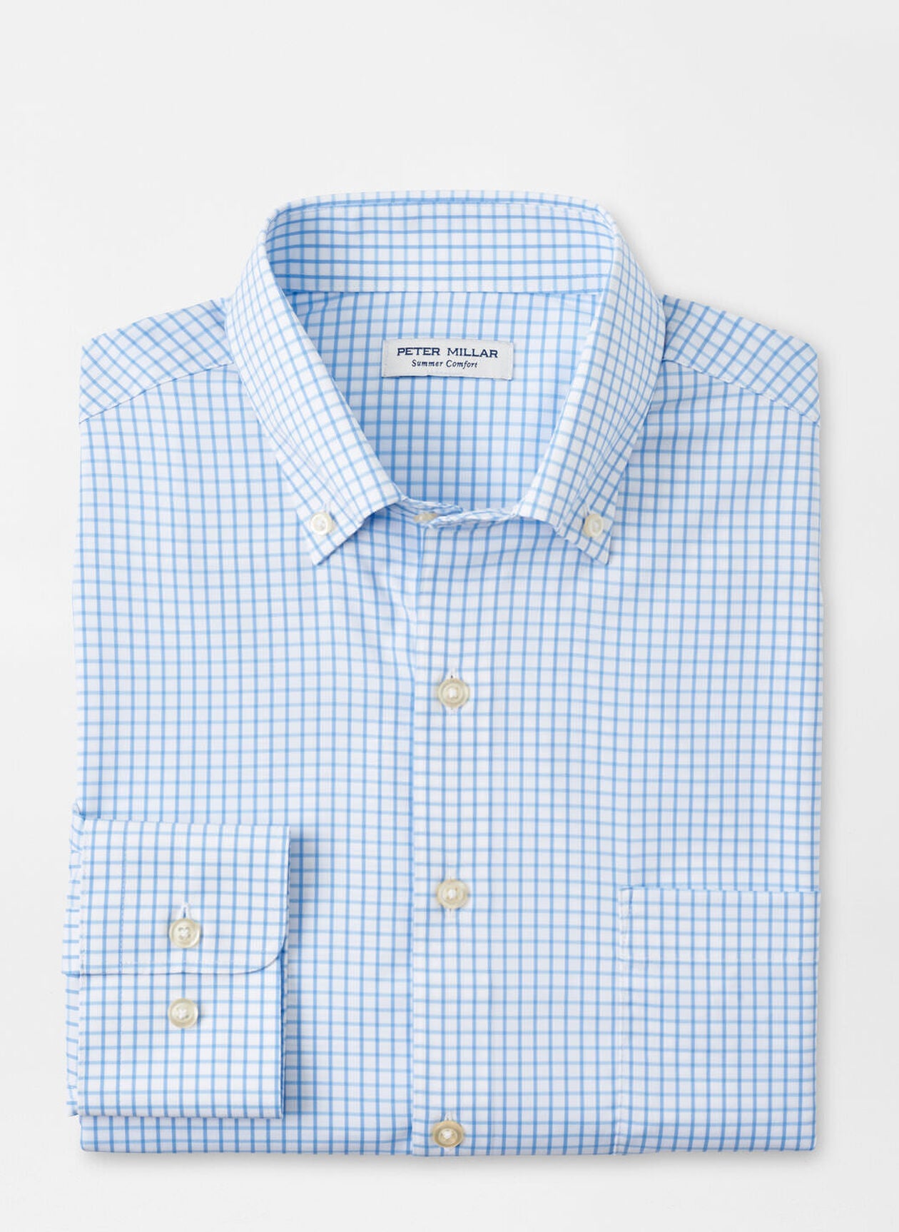 Peter Millar Hanford Performance Twill Sport Shirt