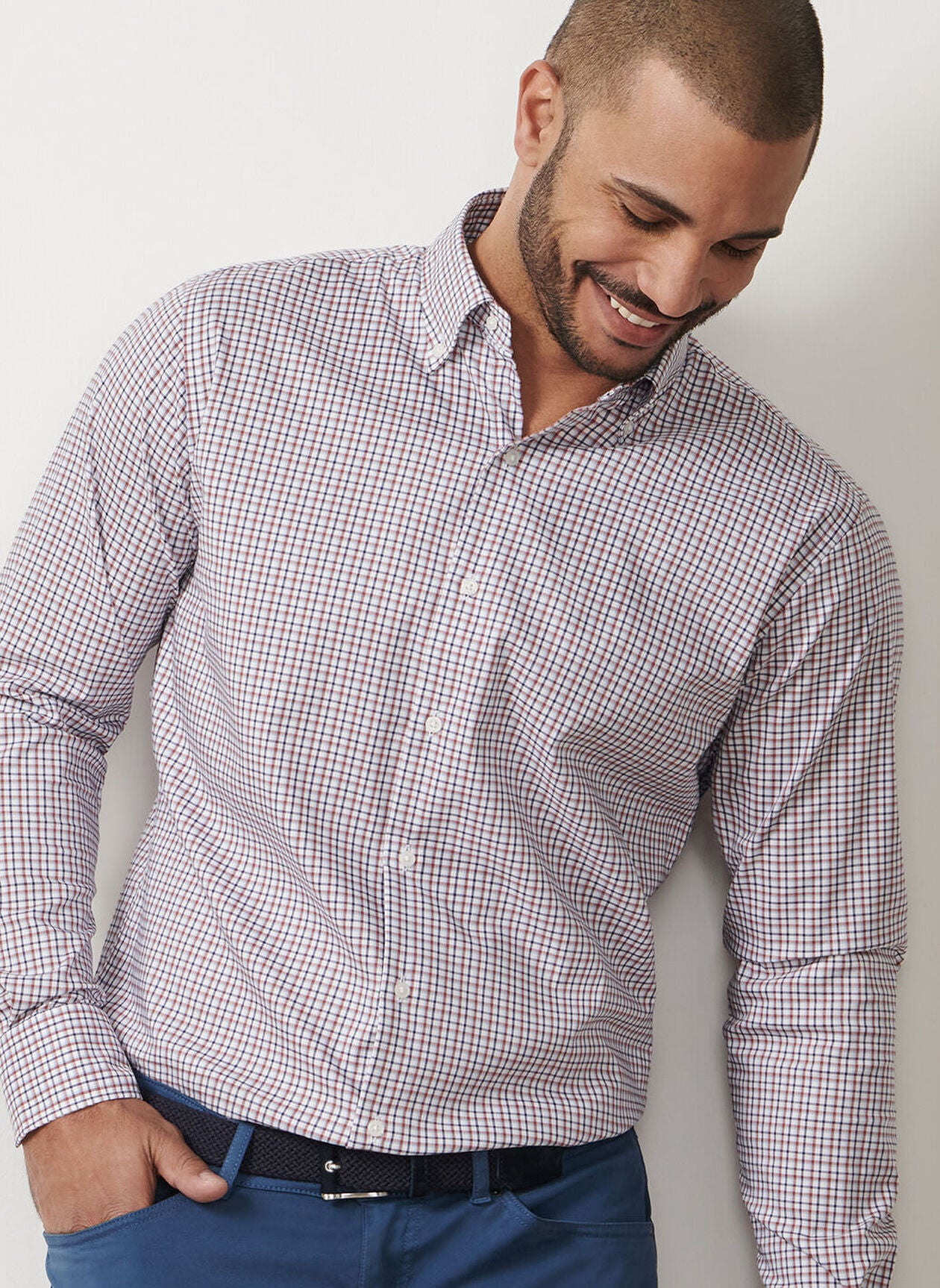 Peter Millar Julian Crown Lite Cotton - Stretch Shirt