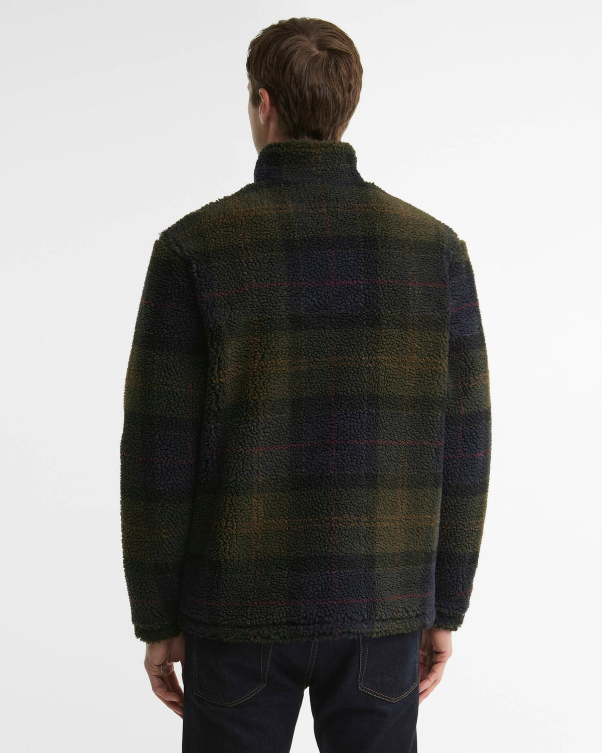 Barbour Men's Tartan Fleece Zip Through