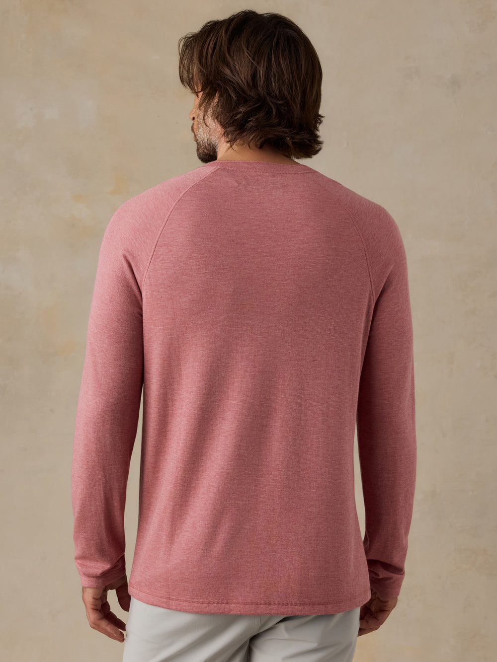 Faherty Men's Long Sleeve Cloud Henley