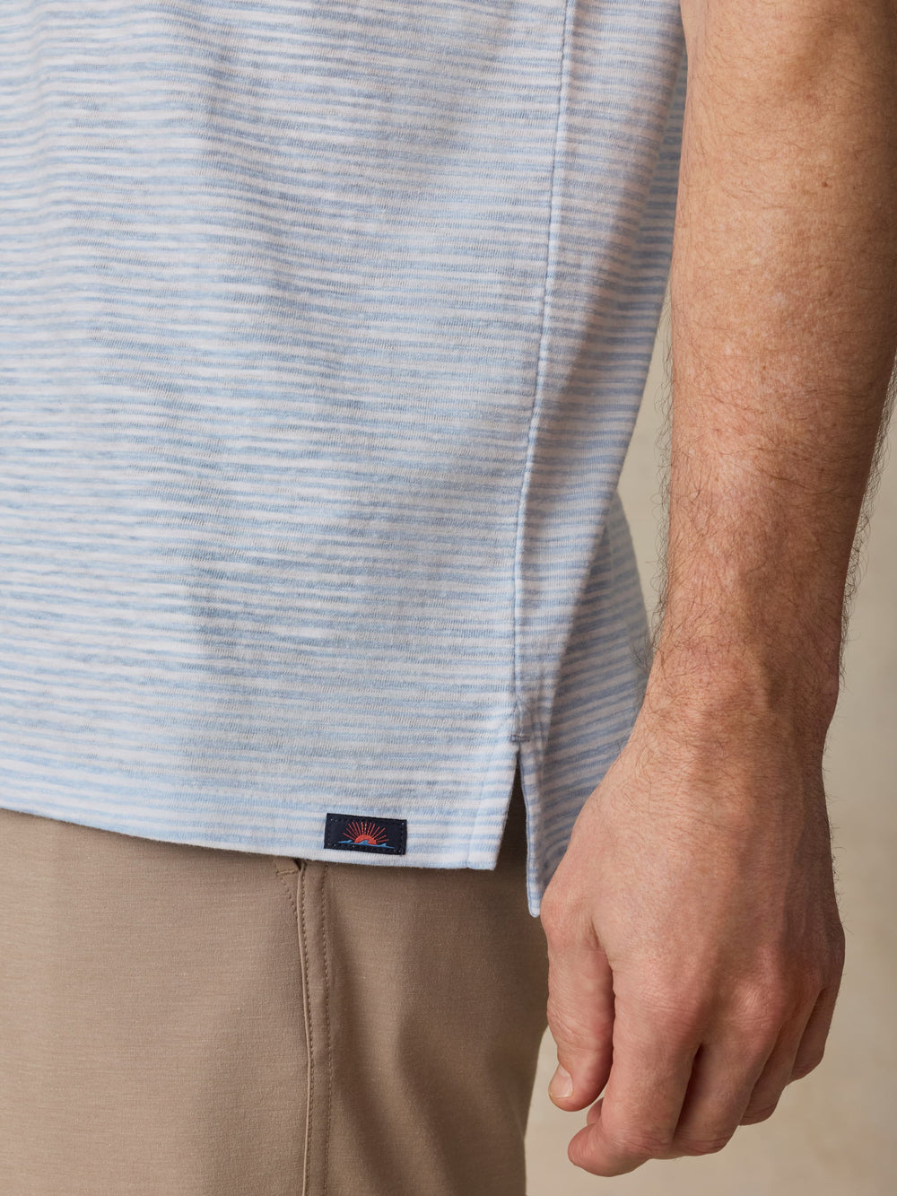 Faherty Men's Short Sleeve Breeze Polo