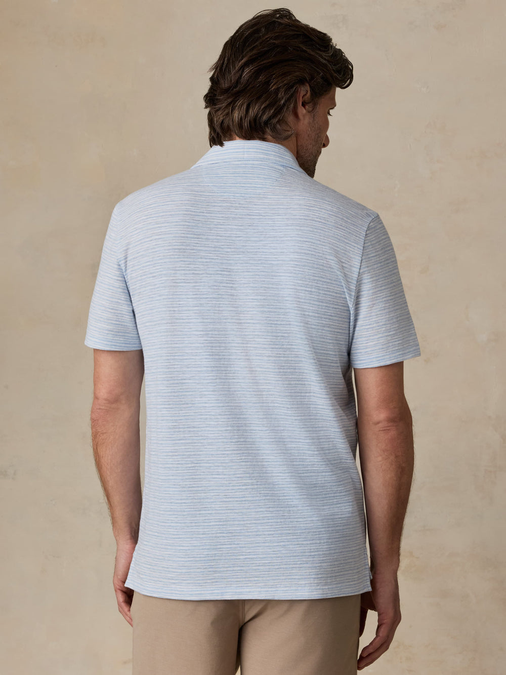 Faherty Men's Short Sleeve Breeze Polo