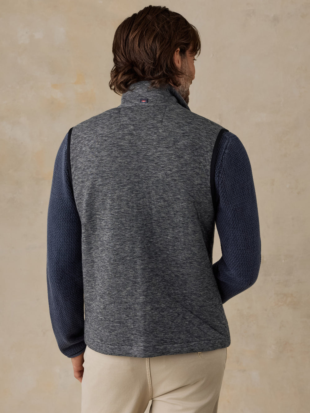 Faherty Men's Epic Quilted Fleece Vest