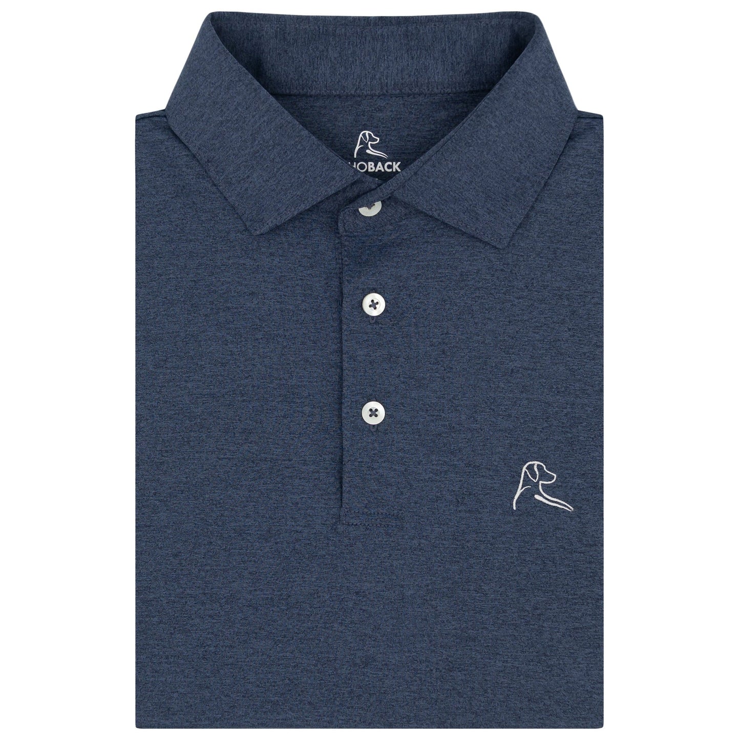 Rhoback Heather Performance Polo