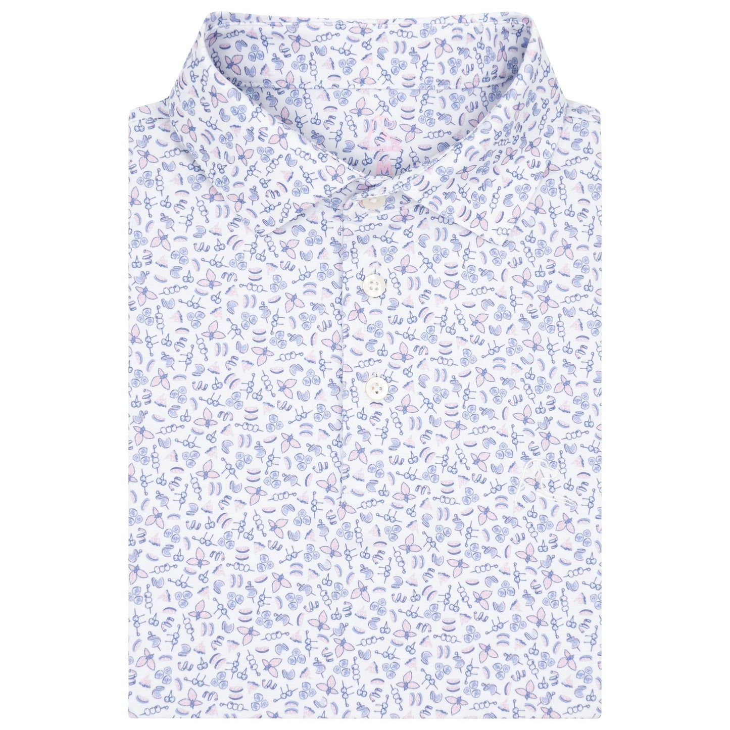 Rhoback The Cocktail Garnish Performance Polo
