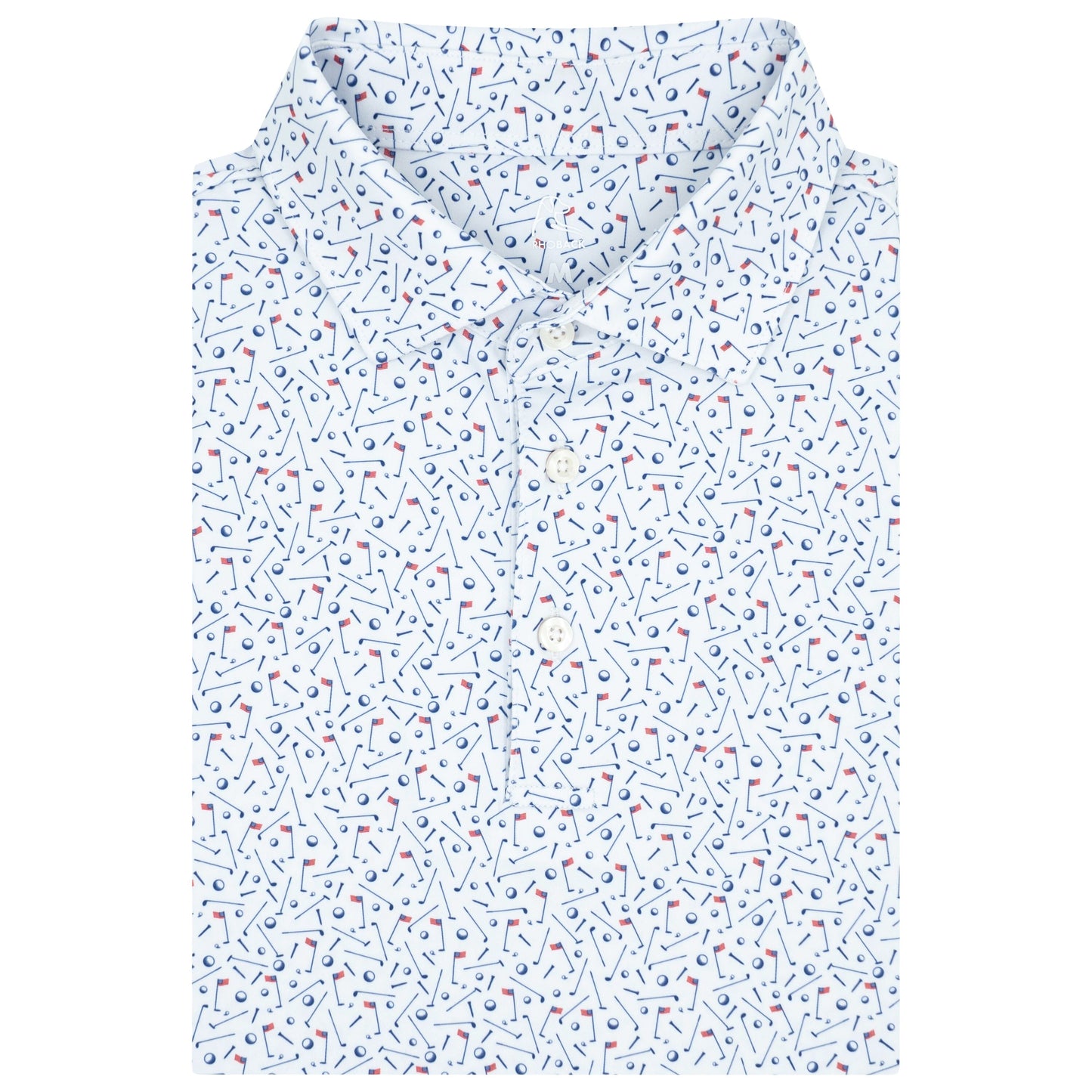 Rhoback The Mulligan Short Sleeve Performance Polo
