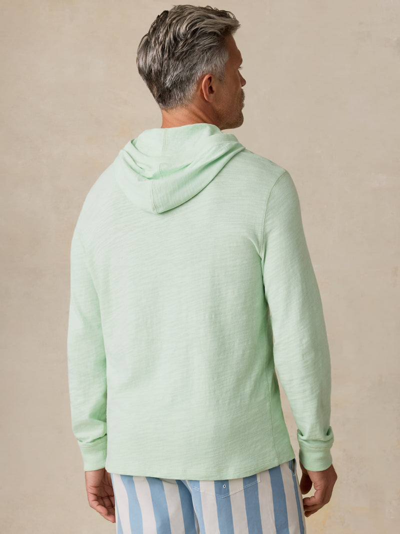 Faherty Men's Sunwashed Slub Hoodie