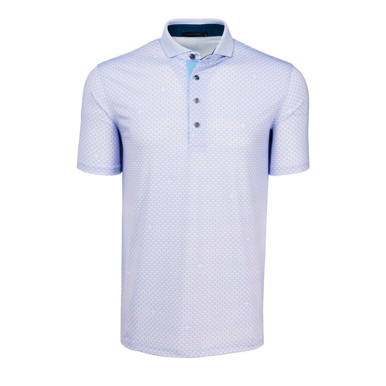 Greyson Ponderous Wolf Short Sleeve Polo