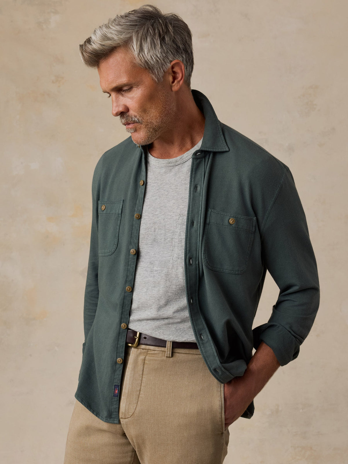 Faherty Men's Field Knit Shirt