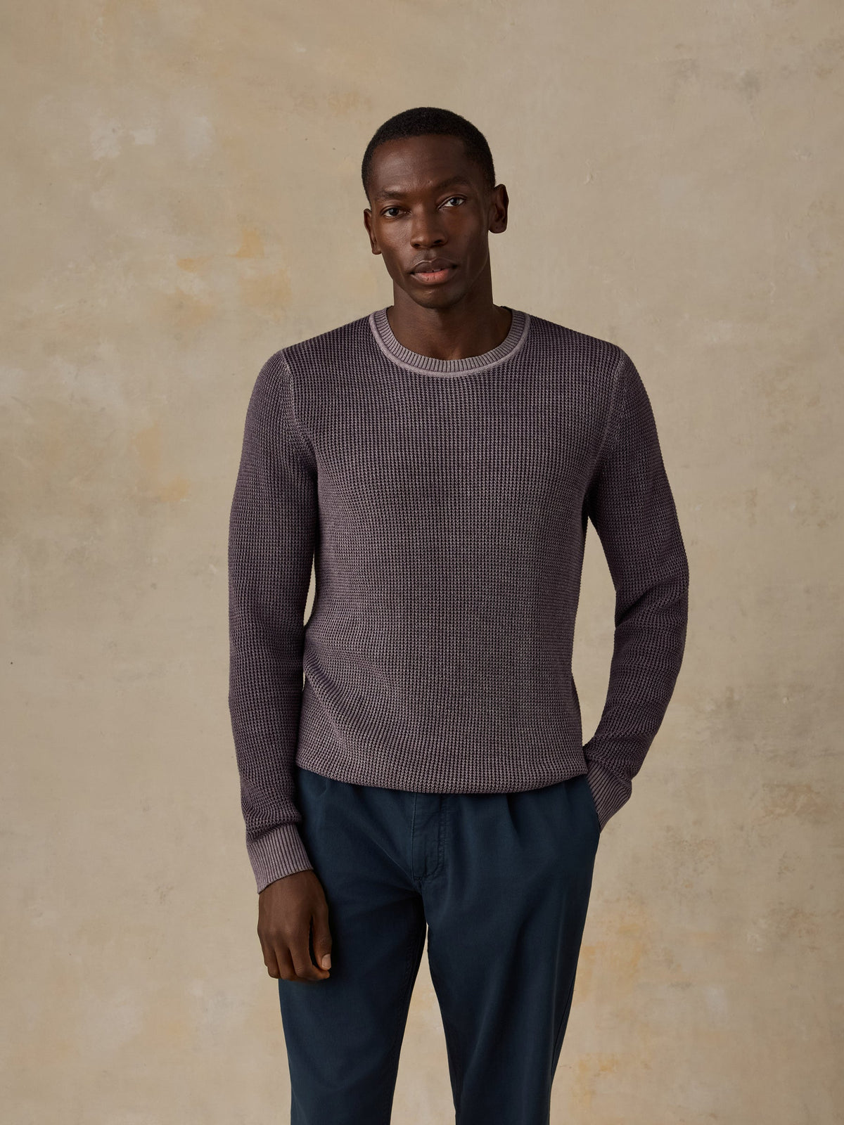 Faherty Men's Sunwashed Crewneck Sweater