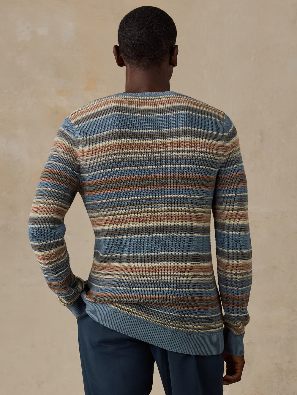 Faherty Men's Sunwashed Crewneck Sweater