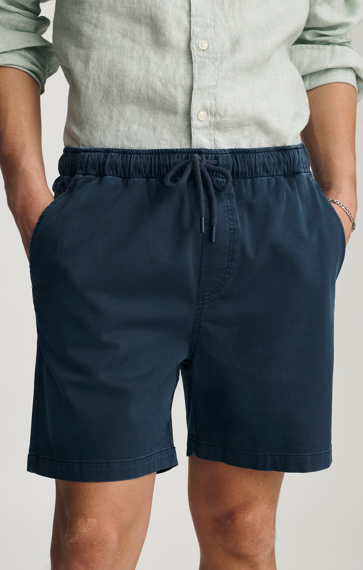 Tencel™ Drawstring 7" Inseam Shorts