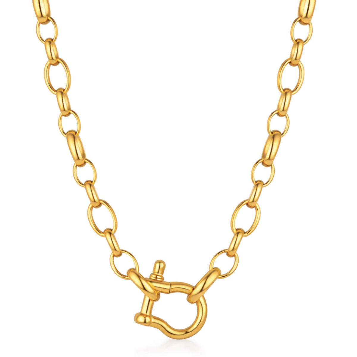Ellie Vail Ruvina Shackle Necklace