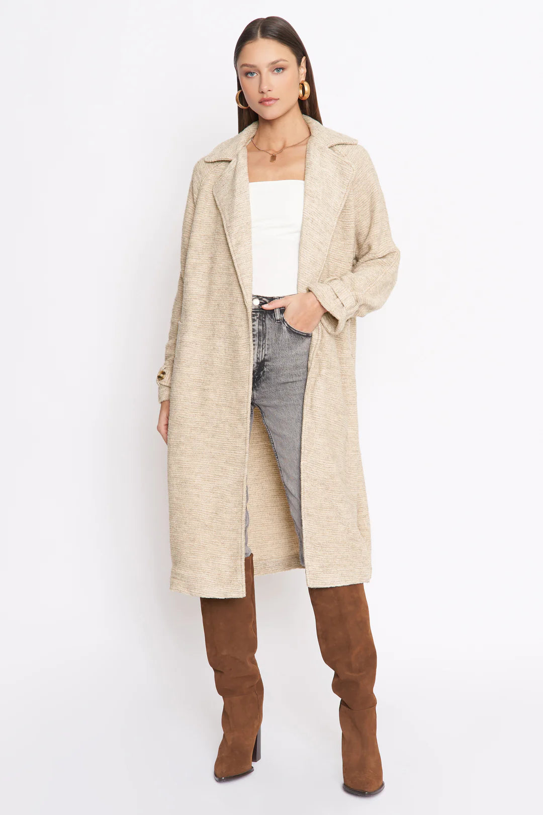 4 Sienna Stella Coat- L/S Duster