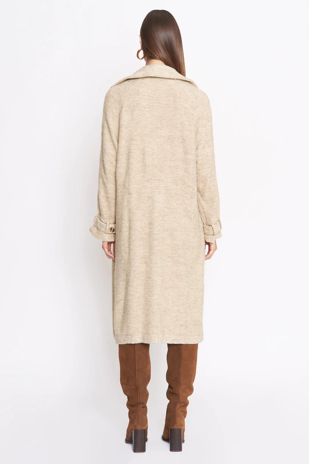 Back of 4 Sienna Stella Coat- L/S Duster