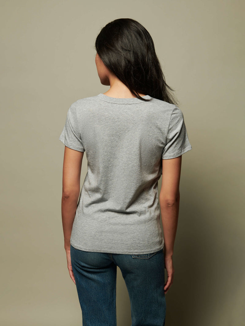 Nation Women's Blair Slim V-neck Tee