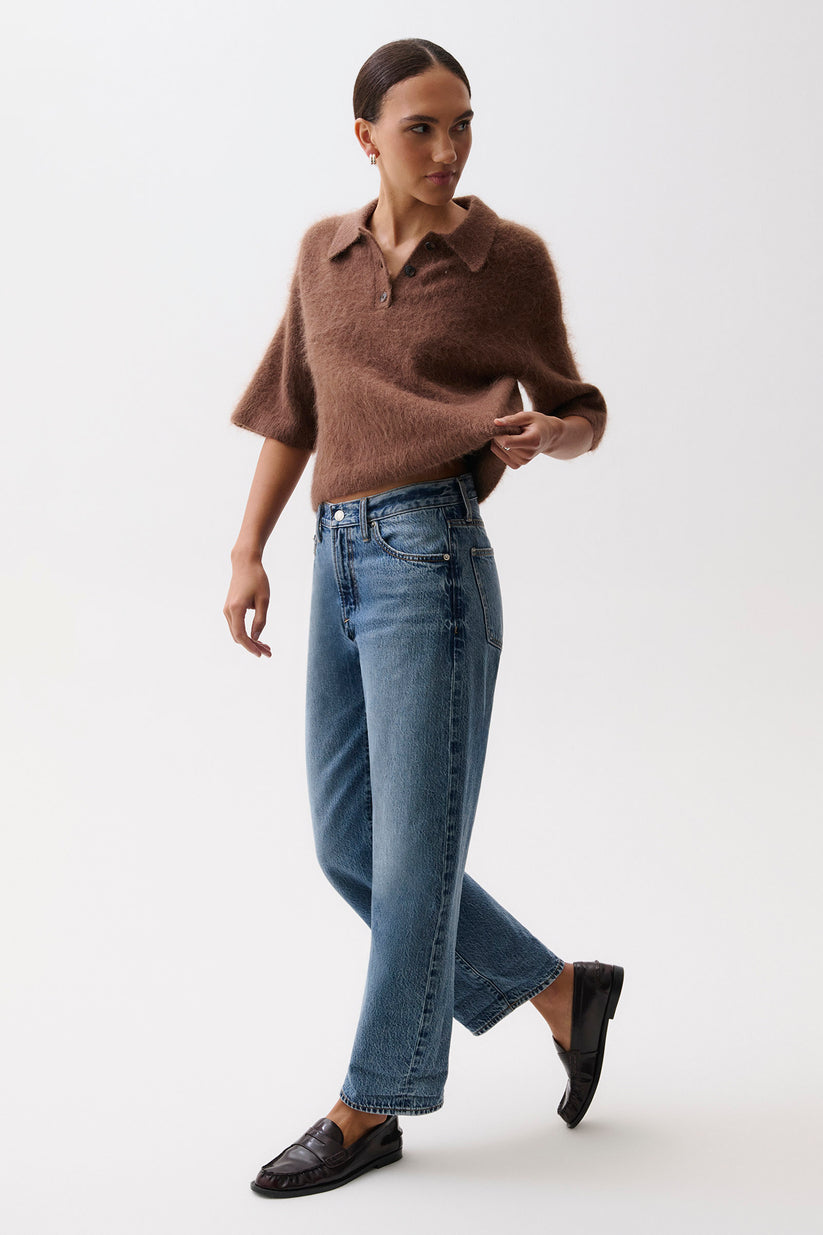 Pistola Women's Donny Rolled Hem Boyfriend Jeans