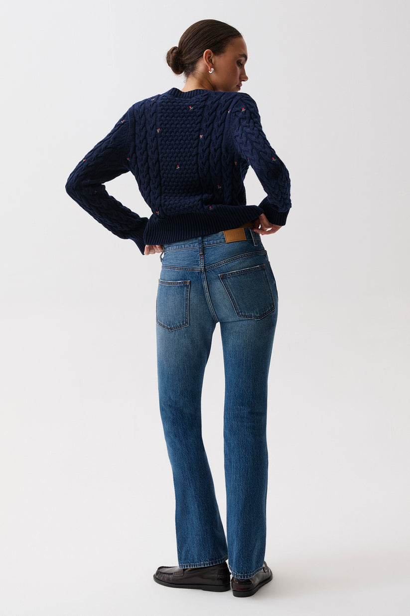 Pistola Dakota High Rise Authentic Bootcut - Midnight Haze