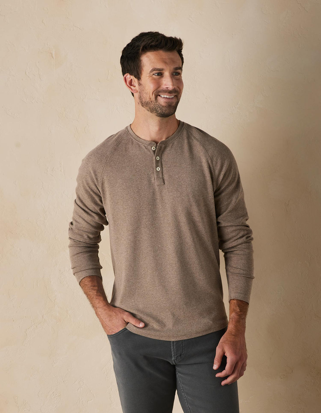 The Normal Brand Men's Puremeso Everyday Henley
