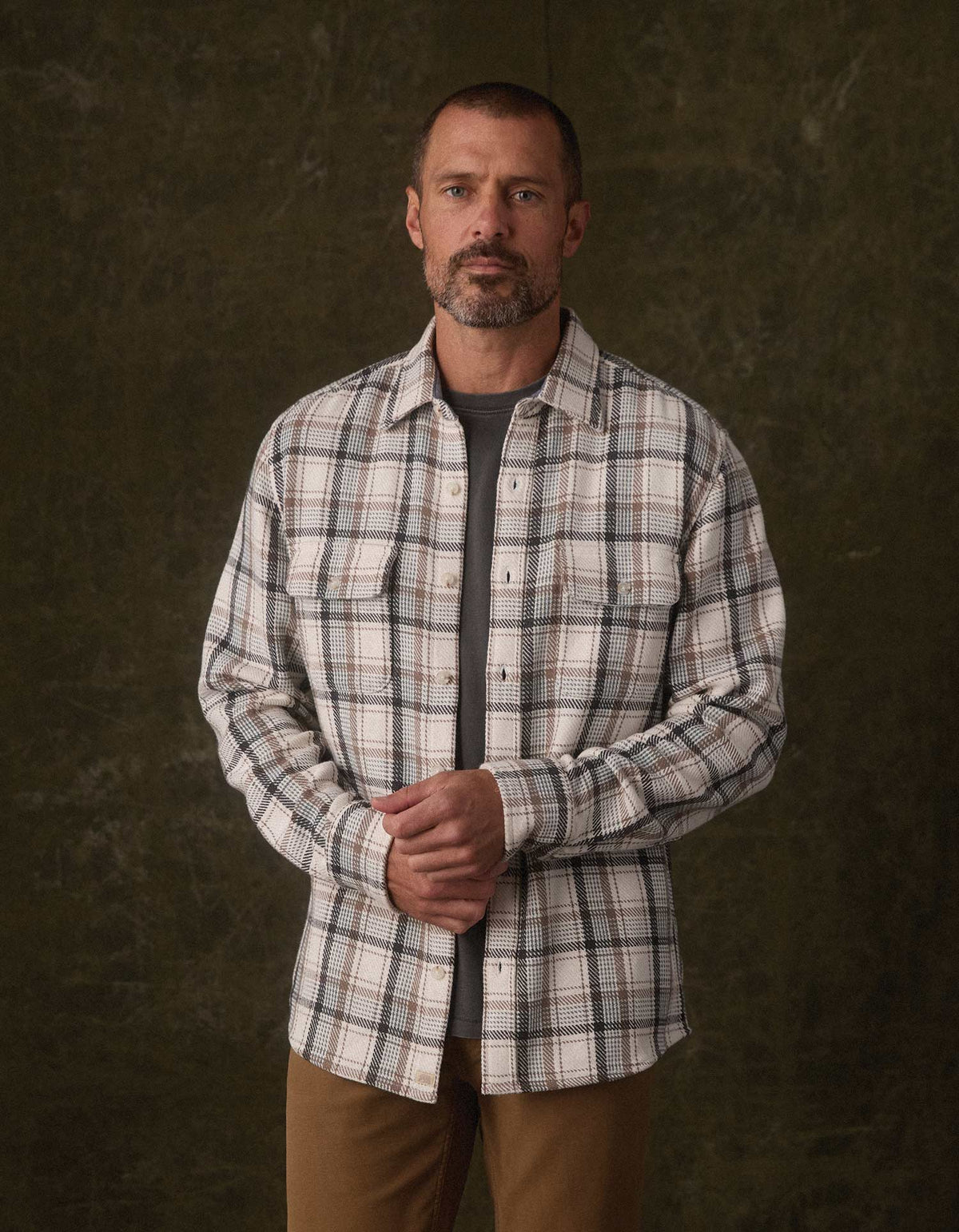 The Normal Brand Men's Mountain Textured Overshirt