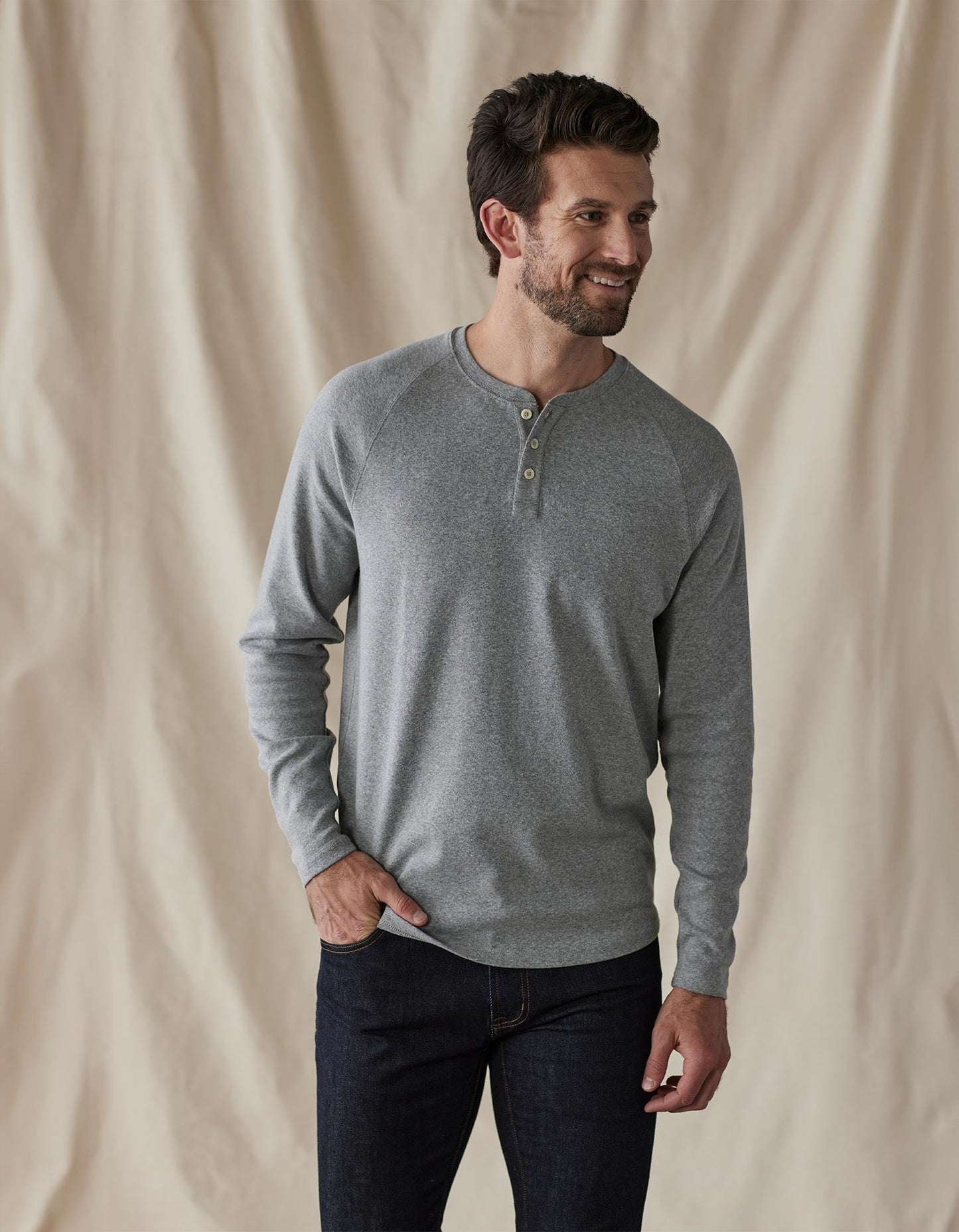 The Normal Brand Men's Puremeso Everyday Henley