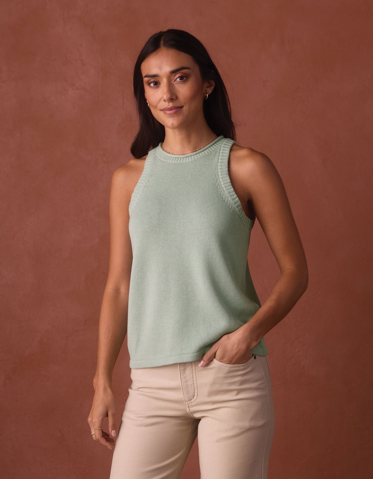 The Normal Brand Women's Wanderlust Hi-Neck Tank
